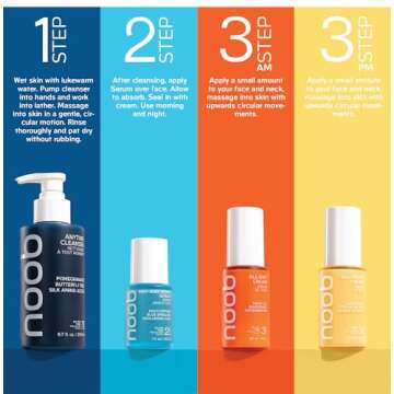 NOOB Organic Firming & Anti-Aging Face Serum 1 Oz