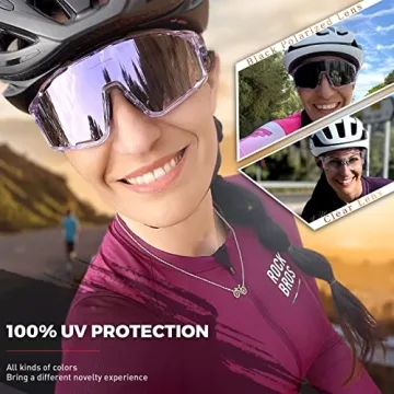 KAPVOE Polarized Cycling Glasses for Men and Women