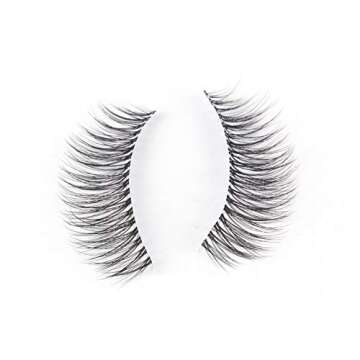 Misslamode 3D Faux Mink Lashes - Natural & Reusable