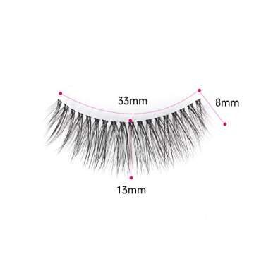 Misslamode 3D Faux Mink Lashes - Natural & Reusable