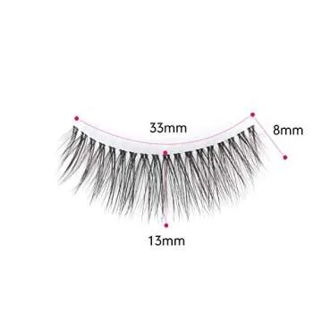 Misslamode 3D Faux Mink Lashes - Natural & Reusable