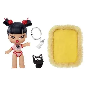 Bratz Babyz Jade Collectible Fashion Doll: Iconic Style & Flocking Pet