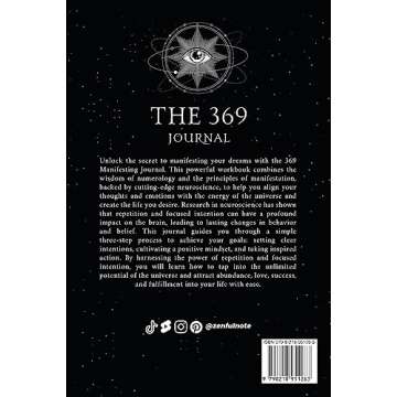 The 369 Journal: Limitless Edition, Your Key to Unlocking Limitless Potential, Neuroscience-based Journaling: Transform Your Mindset and Achieve Your Goals With The 369 Journal