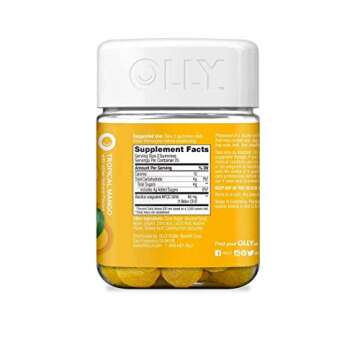 OLLY Probiotic Immune and Digestive Health One Billion Live Cultures A Dietary Supplement in Tropica...