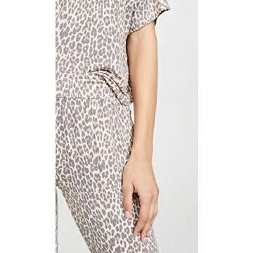 Honeydew Intimates Sun Lover PJ Set - Tan Leopard Print