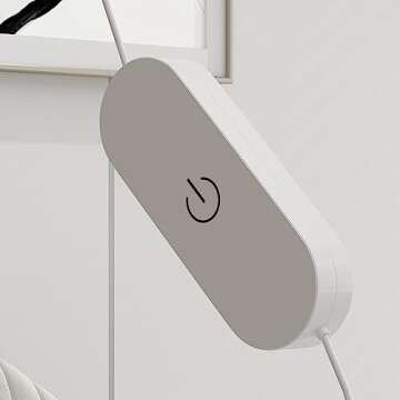 Hitow Glass Door Cabinet with Lights and 5 Storage Shelves, Tall Modern Display Storage Organizer with 2 Doors, Wooden Freestanding Bookcase Bookshelf for Living Room, Home Office, Black