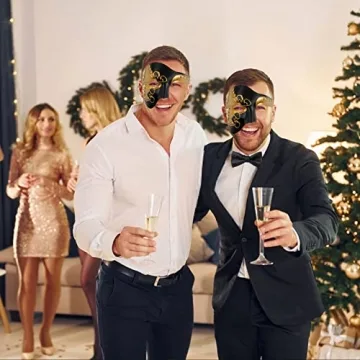 IncreDecor Phantom of The Opera Half Face Masquerade Mask