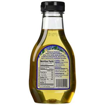 Wholesome Sweeteners Organic Light Corn Syrup - 11.2 Ounce (6 per case)