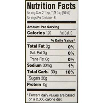 Organic Light Corn Syrup 11.2 Ounce - Wholesome Sweeteners