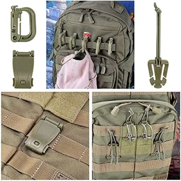 26Pcs Tactical Molle Gear Kit for Outdoor Adventures