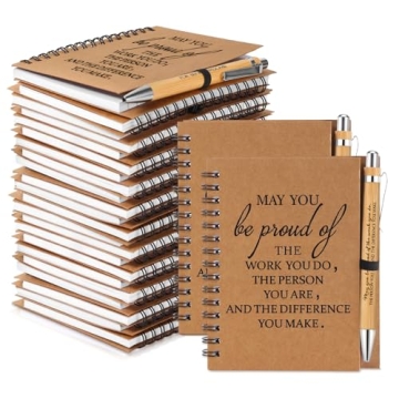Honoson Employee Appreciation Gifts Set with Notebooks & Pens