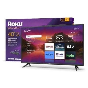 Roku 40-Inch Smart TV with Voice Remote & HD