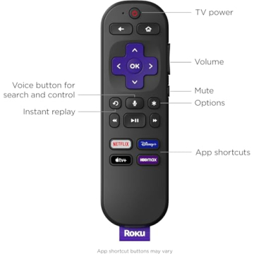 Roku 40-Inch Smart TV with Voice Remote & HD
