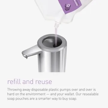 Simplehuman Lavender Moisturizing Liquid Hand Soap Refill Pouch 34 Fl Oz