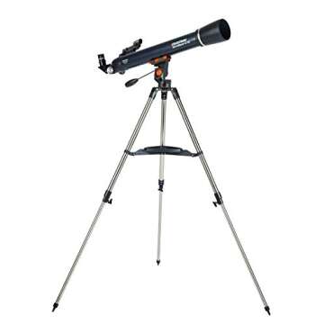 Celestron AstroMaster LT 60AZ Refractor Telescope – Perfect for Beginners with Bonus Astronomy Sof...