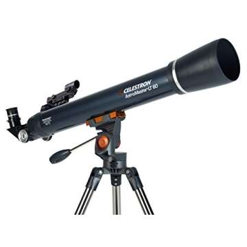 Celestron LT 60AZ Refractor Telescope for Beginners