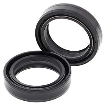 All Balls Racing 55-108 Fork Seal Kit Compatible with/Replacement for Harley Honda Kawasaki Suzuki Y...