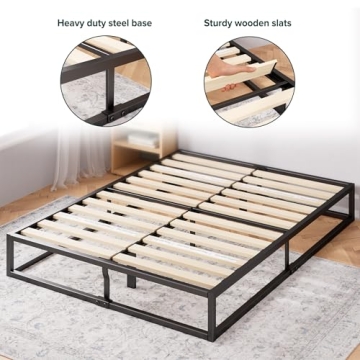 Stylish ZINUS Shalini Bed Frame for Easy Assembly
