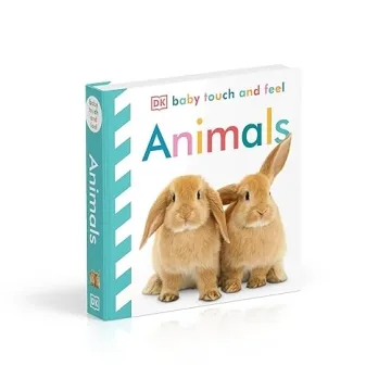 Baby Touch and Feel: Animals Board Book for Toddlers