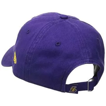 NBA Los Angeles Lakers Core Classic 9Twenty Adjustable Cap, Purple, One Size