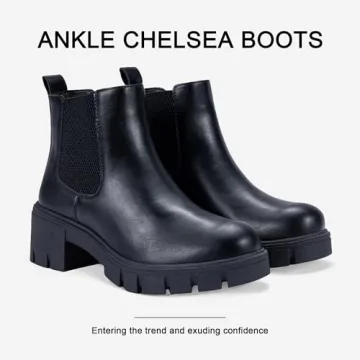 Vepose Women’s 936 Chelsea Ankle Boots - Stylish Comfort