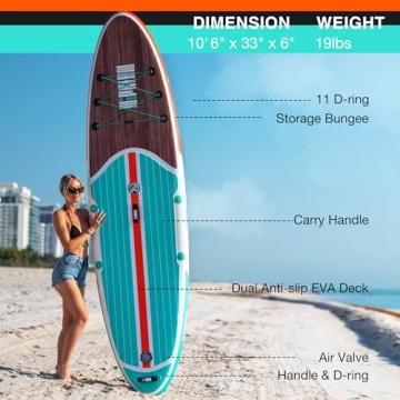 Niphean Inflatable Paddle Board for All Skill Levels