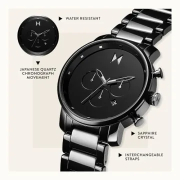 MVMT Chrono Men's Watch Japanese Quartz Water-Resistant Chronograph