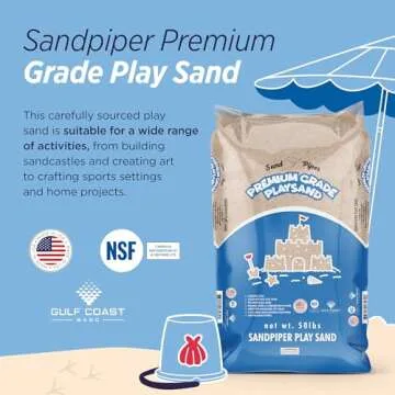 Sandpiper Multiuse Play Sand for Kids ages 3 and up