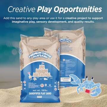 Sandpiper Multiuse Play Sand for Kids ages 3 and up