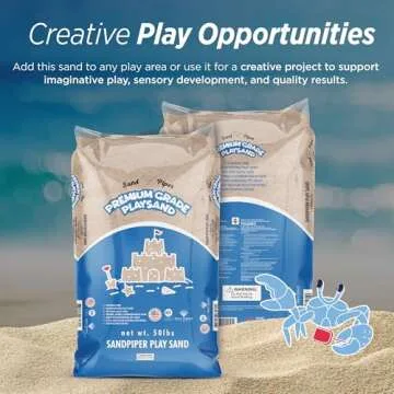 Sandpiper Multiuse Play Sand for Kids ages 3 and up