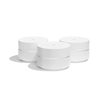 Google Wifi System 3-Pack for Whole Home Coverage