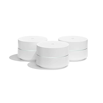 Google Wifi System 3-Pack for Whole Home Coverage