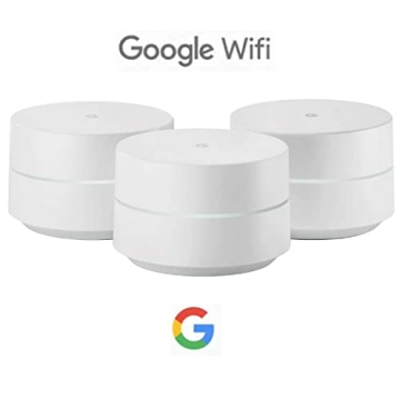 Google Wifi System 3-Pack for Whole Home Coverage