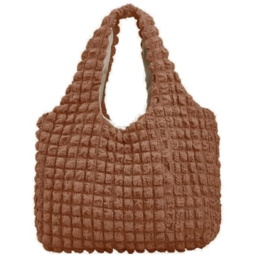 Bubble Hobo Bags for Women Bubble Tote Bag Cloud Shoulder Bag Hobo Bag Casual Purses Satchel Work Ba...