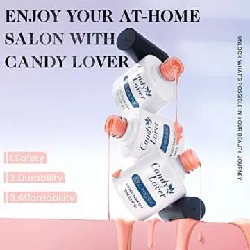 Candy Lover Gel Nail Polish Kit with 36W UV Light Nail Lamp, 12 Colors Gel Polish with Base Top Coat Matte Top UV LED Nail Gel Polish Set, Nail Art Accessories Free Storage Box Starter Nail Kit