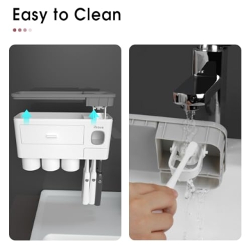 iHave Toothbrush Holder – Stylish Wall-Mounted Bathroom Storage