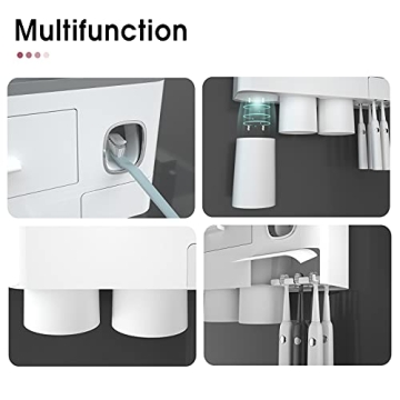 iHave Toothbrush Holder – Stylish Wall-Mounted Bathroom Storage