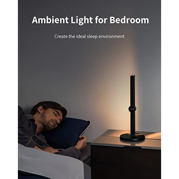 Smart Desk Lamp with Voice Control Auto-Dimming 3 Colors