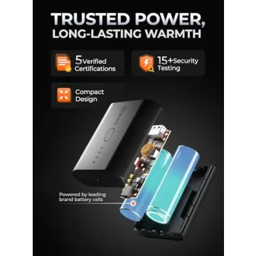 ORORO Women's Heated Vest - Black Medium - Stay Warm!