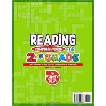 Reading Comprehension Grade 2: Highly Convenient - Ideal for Kids & Skill Enhancing 2nd Grade Reading Books (Reading Comprehension Grade 1, 2, 3 Series)