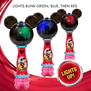 Mickey Mouse Bubble Wand with Lights and Music