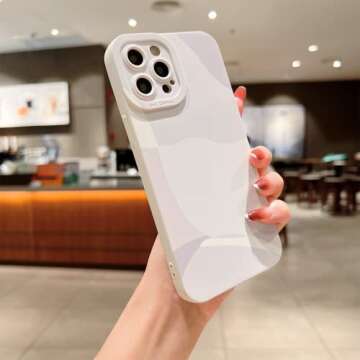 YKCZL Compatible with iPhone 13 Pro Max Case 6.7 Inch, Cute Painted Art Full Camera Lens Protective ...