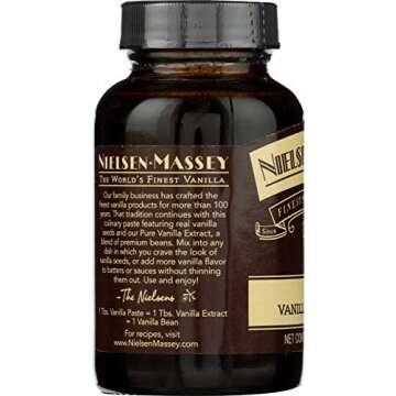 Nielsen Massey Vanilla Bean Paste - Pure & Natural Cooking Flavor
