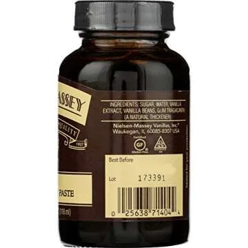 Nielsen Massey Vanilla Bean Paste - Pure & Natural Cooking Flavor