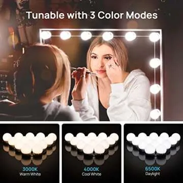 Versatile LED Vanity Lights for Makeup & Styling