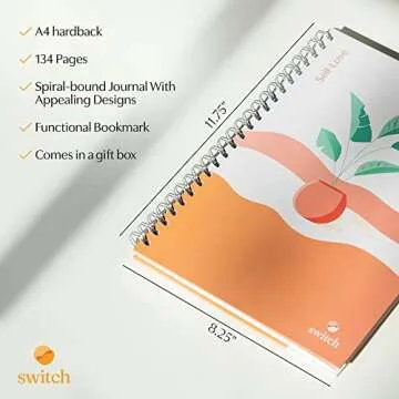 Switch Research Self-Love Journal - Self Care Journal for Women with Prompts - Mindfulness & Gratitu...