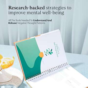 Switch Research Self-Love Journal - Self Care Journal for Women with Prompts - Mindfulness & Gratitude Journal, Therapist Recommended for Self Reflection & Personal Growth - Guided Writing Notebook A4