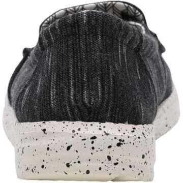 Hey Dude Women's Misty Multiple Colors & Sizes | Women’s Loafers | Women’s Slip On Shoes | Comfortable & Light-Weight