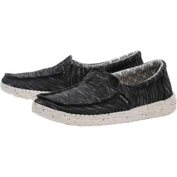 Hey Dude Women's Misty Multiple Colors & Sizes | Women’s Loafers | Women’s Slip On Shoes | Comfortable & Light-Weight