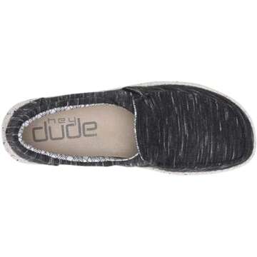 Hey Dude Women's Misty Multiple Colors & Sizes | Women’s Loafers | Women’s Slip On Shoes | Comfortable & Light-Weight